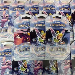 Disney Lorcana Winterspell Booster Packs New Sealed 19 pack Lot - Image 2