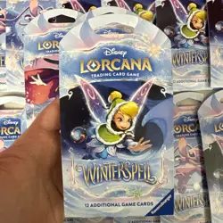 Disney Lorcana Winterspell Booster Packs New Sealed 19 pack Lot - Image 3
