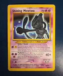 Pokemon Card-Shining Mewtwo-Neo Destiny-Holo-109/105-ENG-PL-UltraRare - Image 1