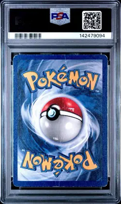 1999 Pokemon TCG Ninetales Holo Rare Card Base Set 12/102 PSA 1 - Image 2