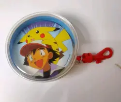 Vintage Pokemon Rummy Card Game Keychain 1999 Nintendo Complete - Image 1