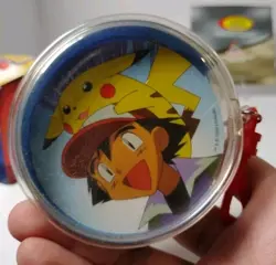 Vintage Pokemon Rummy Card Game Keychain 1999 Nintendo Complete - Image 2