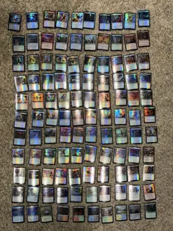 Lot Of 110 Magic The Gathering Spider-Man Series Cards Common & Uncommon Foil - Image 1