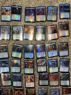 Lot Of 110 Magic The Gathering Spider-Man Series Cards Common & Uncommon Foil - Image 3