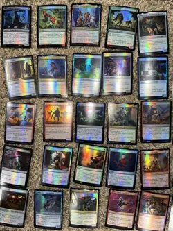 Lot Of 110 Magic The Gathering Spider-Man Series Cards Common & Uncommon Foil - Image 4
