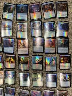 Lot Of 110 Magic The Gathering Spider-Man Series Cards Common & Uncommon Foil - Image 5