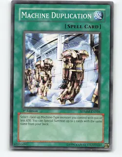 Machine Duplication #SDMM-EN026 1st Edition Yugioh Card - Image 1