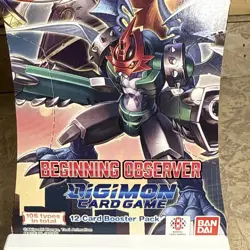 Digimon Beginning Observer Card Game BT16 12-Card Booster Pack - Image 4