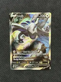 NM Lugia V 186/195 Silver Tempest Alternate Art Holo Pokemon Card - Image 1