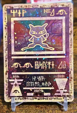 Pokemon Mewtwo Ancient Holo Card - Image 1