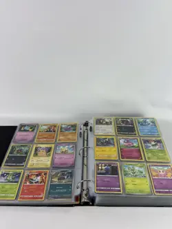 Huge Vintage Pokemon Card Binder Collection 300+ Cards - Image 1