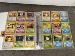 Vintage Pokemon Cards Binder Collection Lot of 179 Cards - Image 4
