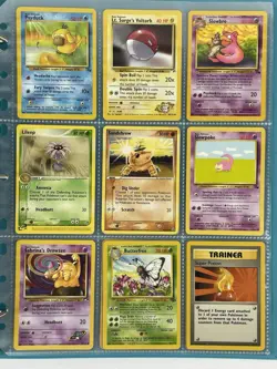 Pokemon Card Collection VTG Binder Holo Rare 1st E-Reader WoTC Lugia Vaporeon - Image 5