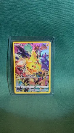 Pokemon Pikachu TCG Card Crown Zenith 160/159 & Pikachu GG30/ GG70 Crown Zenith - Image 1