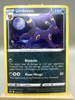 Umbreon SWSH129 SWSH: Sword & Shield Promo Cards Holo HP - Image 1