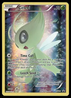 Pokemon Cards Celebi XY111 XY Promo Holo Promo NM - Image 1