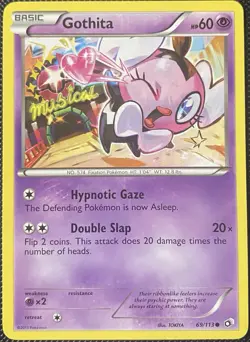 Gothita 69/113 Legendary Treasures Regular - Pokemon Card - Image 1