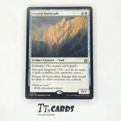 Crystal Barricade R 0007 Magic The Gather MTG Foundations FDN - Image 1