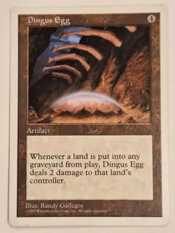 Dingus Egg - 5th Edition Core Set - Magic the Gathering MTG Nice! - Image 1