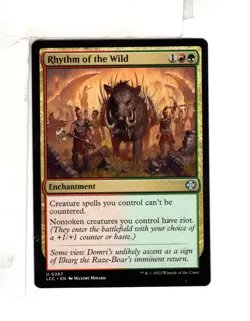 MTG SkeenAB Rhythm of the Wild from LCC. NM. - Image 1