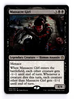 Massacre Girl 99 War of the Spark R MTG LP - Image 1