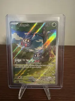 Pokemon TCG Tangela Scarlet & Violet 151 Holo Illustration Rare 178/165 Mint - Image 1