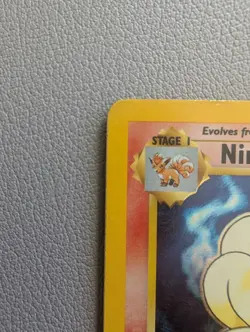 Pokemon Ninetales Base Set Holo Rare 12/102 1999 Stage 1 80 HP WOTC Card - Image 3