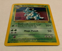 Nidoqueen 07/64 Jungle Holo near mint condition rare Pokemon! - Image 2
