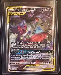 Mega Sableye & Tyranitar GX (Alternate Full Art) 226/236 NM! Pokemon Card Game - Image 1
