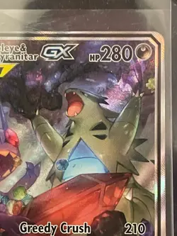 Mega Sableye & Tyranitar GX (Alternate Full Art) 226/236 NM! Pokemon Card Game - Image 3