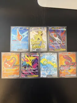 Pokemon Holo Ultra Rare Full Art Lot Of 5 Cards Ascended Heroes, PFL, Mega, SV - Image 1
