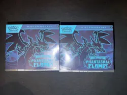 Pokemon TCG ETB Phantasmal Flames Elite Trainer Box X2 - Image 1