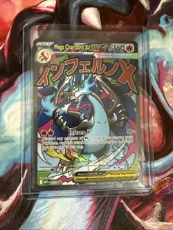 MEGA CHARIZARD X EX #23 023 PROMO Pokemon Phantasmal Flames UPC - Image 1