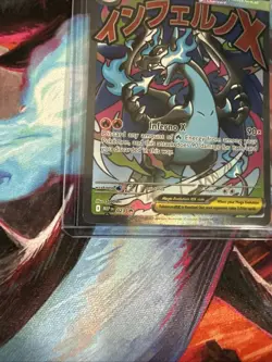 MEGA CHARIZARD X EX #23 023 PROMO Pokemon Phantasmal Flames UPC - Image 5