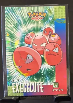 Full Art Pokemon Attack Database Cracked Ice Exeggcute NM Low Pop - Image 1