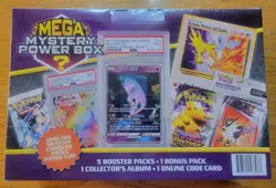 Pokemon Mega Mystery Power Box Sealed 2021 MJ Holdings Meijer Exclusive - Image 3