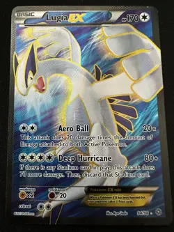 Pokemon TCG Lugia-EX Holo Full Art Ultra Rare Ancient Origins 94/98 - Image 1