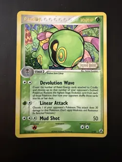 Pokemon TCG Legend Maker Cradily 3/92 Stamped Reverse Holo Near Mint - Image 1