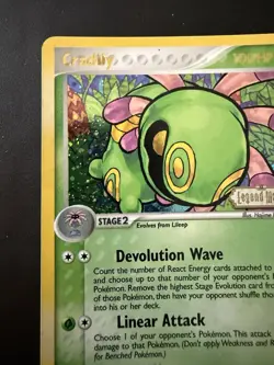Pokemon TCG Legend Maker Cradily 3/92 Stamped Reverse Holo Near Mint - Image 4
