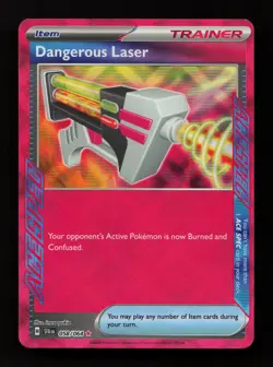Dangerous Laser 058/064 ACE SPEC Rare Shrouded Fable Pokemon Near Mint - Image 1