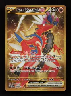 Koraidon ex 254/198 Hyper Rare Scarlet & Violet Pokemon Near Mint - Image 1