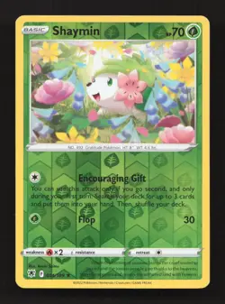 Shaymin 014/189 Rare Astral Radiance Pokemon Reverse Holo Near Mint - Image 1
