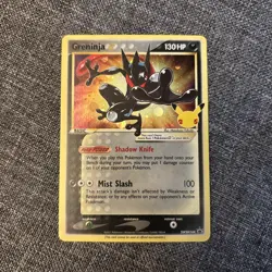 Pokemon Greninja 25th Anniversary Gold Star SWSH144 Promo Card Near Mint - Image 2