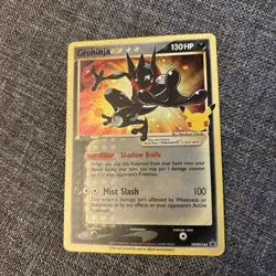 Pokemon Greninja 25th Anniversary Gold Star SWSH144 Promo Card Near Mint - Image 4