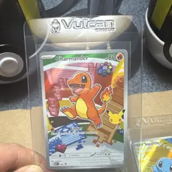 Pokemon TCG Charmander Bulbasaur Squirtle Holo Stamped Card Lot ALL 3 MINT! - Image 2