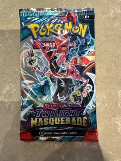 Pokemon TCG S&V Twilight Masquerade - Booster Pack [Sealed][Random Artwork] - Image 1