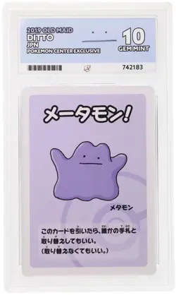 ACE 10 Ditto 2019 Old Maid Pokemon Center Exclusive JP - Image 1