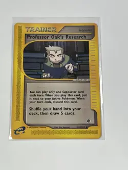 Professor Oak’s Research 149/165 Expedition Trainer Uncommon Pokemon Near Mint - Image 1