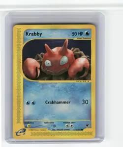 Krabby Expedition Common Pokemon Near Mint or Better - Image 1
