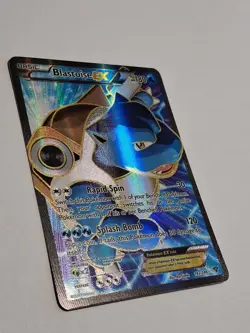 Pokemon TCG: Blastoise EX (142/146) - XY, Full Art Holo NM - Image 2